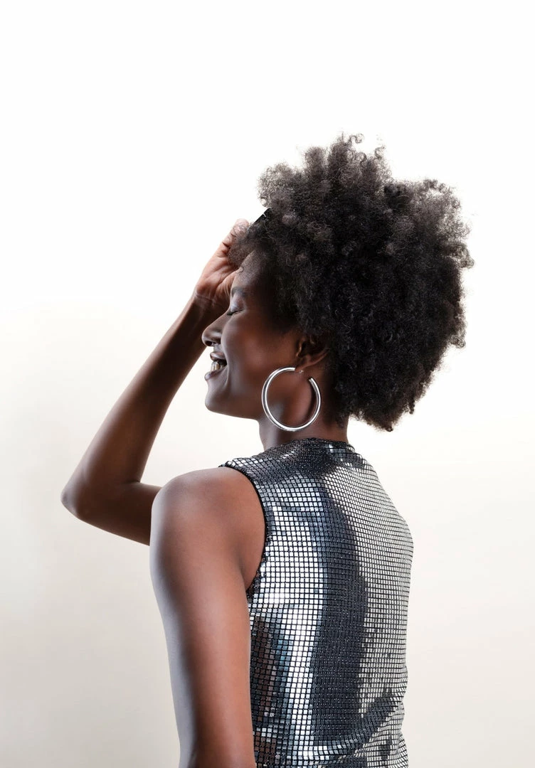 Machete Jewelry 2.5" Perfect Hoops In Gold 4 Machete Jewelry 2.5" Perfect Hoops In Gold