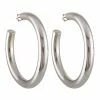 Machete Jewelry 2.5" Perfect Hoops In Silver