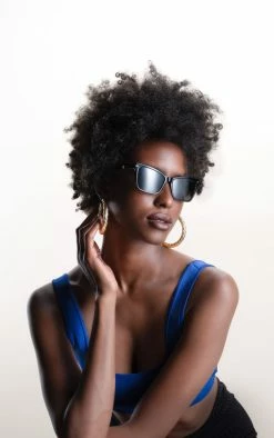 Machete Jewelry 2.5" Twist Hoops In 14K Gold