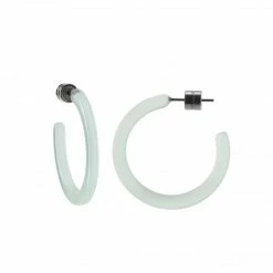 Machete Jewelry Mini Hoops In Sea Glass