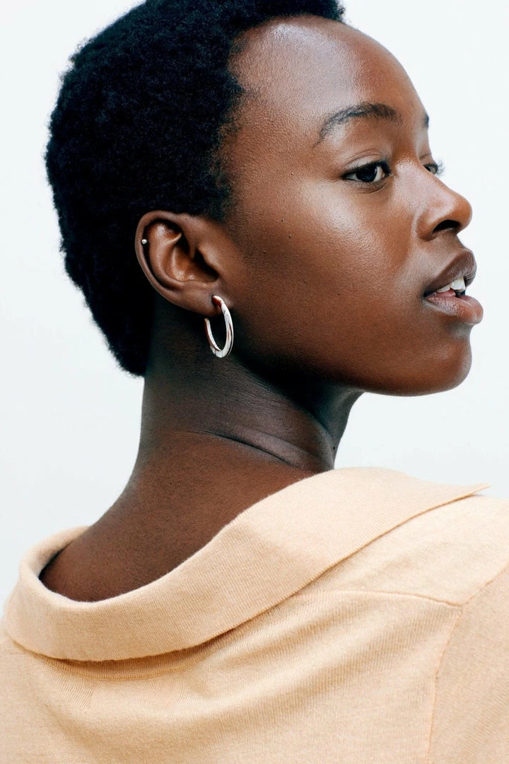 Machete Mini Hoops In Ganache Jewelry 4 Machete Mini Hoops In Ganache Jewelry