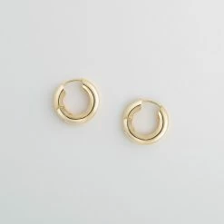 Machete Build Your Own: Charm Hoops Chunky Hoops In Gold