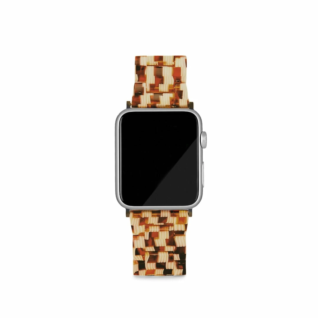 Machete Apple Watch Band In Tortoise Checker Checker Mania 3 Machete Apple Watch Band In Tortoise Checker Checker Mania
