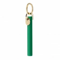 Machete Bar Keychain In Bright Green