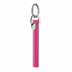Machete Bar Keychain In Neon Pink Tech
