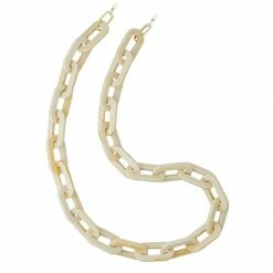 Machete Chunky Sunglass Chain In Alabaster Eyewear Chains