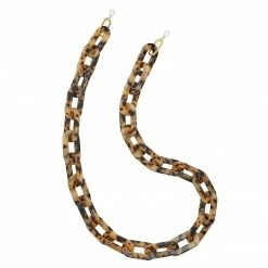 Machete Chunky Sunglass Chain In Blonde Tortoise