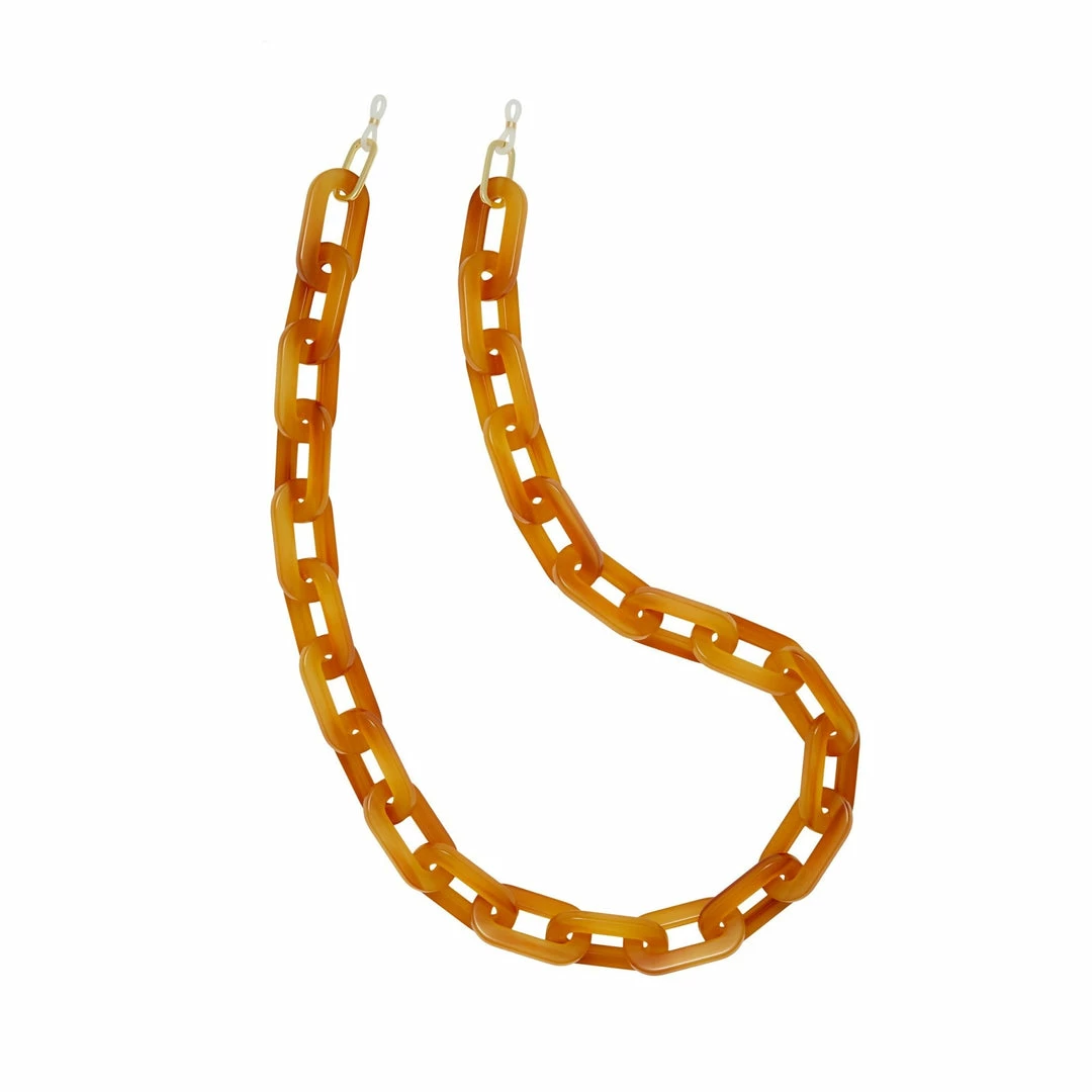 Machete Chunky Sunglass Chain In Cognac Eyewear Chains 3 Machete Chunky Sunglass Chain In Cognac Eyewear Chains