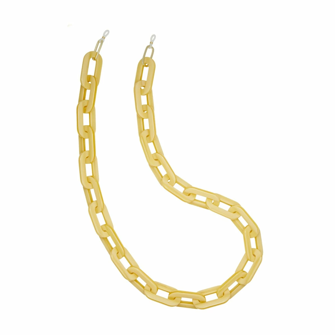 Machete Chunky Sunglass Chain In Naples Yellow Eyewear Chains 3 Machete Chunky Sunglass Chain In Naples Yellow Eyewear Chains