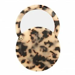 Machete Mirrors Circle Mirror In Blonde Tortoise