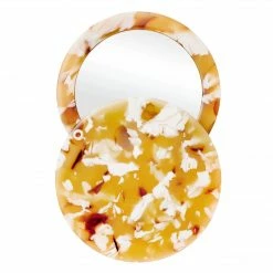 Machete Elegant store 25 Machete Circle Mirror In Mango Tortoise