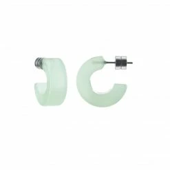 Machete Jewelry Muse Hoops In Sea Glass