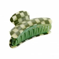 Machete THE SPOTLIGHT Grande Heirloom Claw In Green Checker