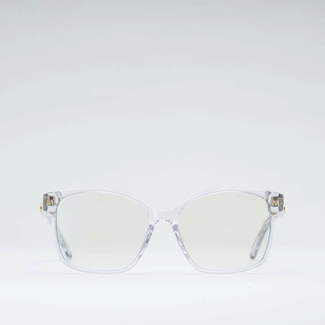 Machete Jenny - Optical Blue Light Frames In Clear Eyewear 3 Machete Jenny - Optical Blue Light Frames In Clear Eyewear