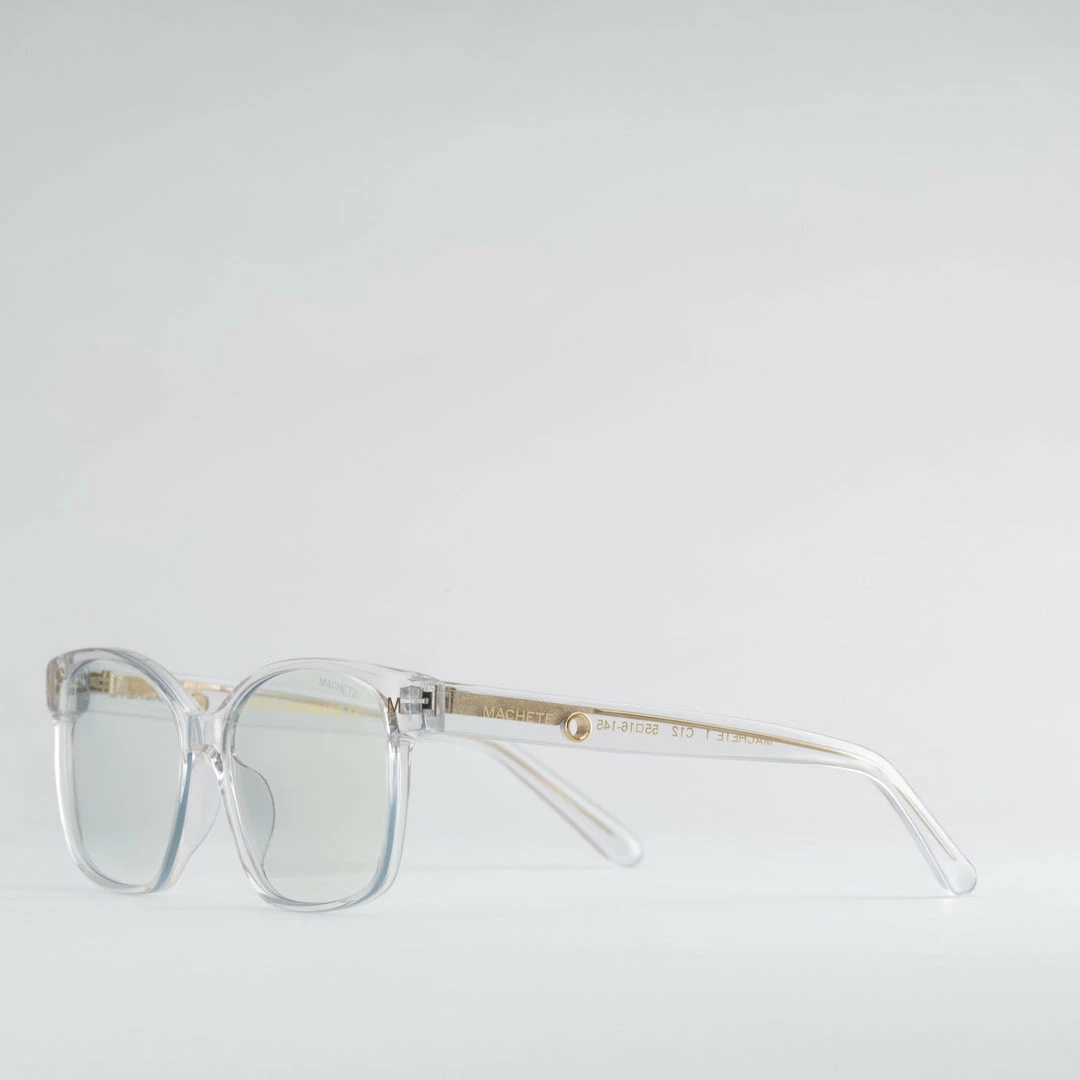 Machete Jenny - Optical Blue Light Frames In Clear Eyewear 4 Machete Jenny - Optical Blue Light Frames In Clear Eyewear
