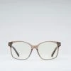 Machete Jenny - Optical Blue Light Frames In Hazel