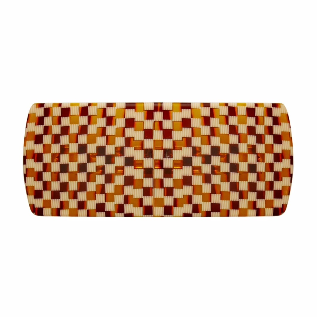 Machete Jumbo Box Clip In Tortoise Checker 3 Machete Jumbo Box Clip In Tortoise Checker