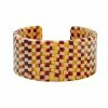 Machete Jumbo Cuff In Tortoise Checker