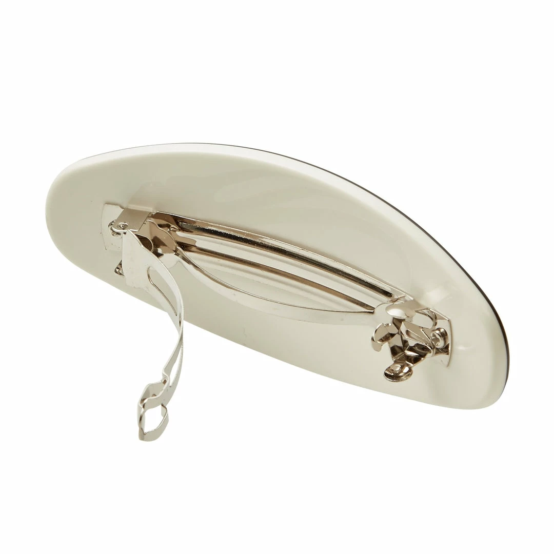 Machete Jumbo Oval Clip In Black & Ivory Summer SALE 4 Machete Jumbo Oval Clip In Black & Ivory Summer SALE