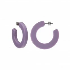 Machete Jewelry Kate Hoops In Violet