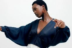 Machete Large Hoops In Ash Blonde Tortoise Jewelry