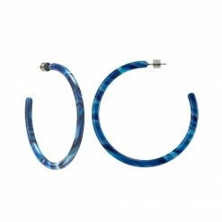 Machete Jewelry Large Hoops In Capri