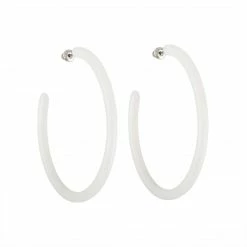Machete Large Hoops In Petal