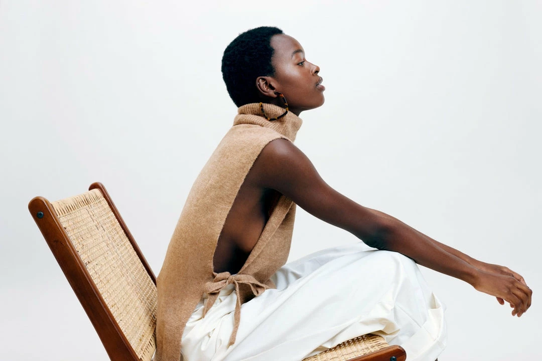 Machete Jewelry Large Square Hoops In Blonde Tortoise 4 Machete Jewelry Large Square Hoops In Blonde Tortoise