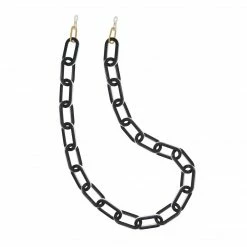 Machete Lite Sunglass Chain In Black & Ivory Eyewear Chains