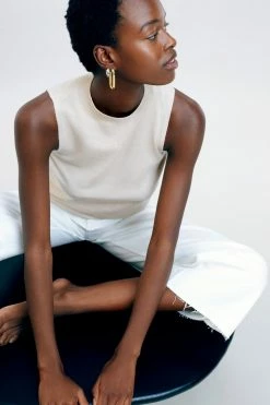 Machete Maya Earrings In Gold