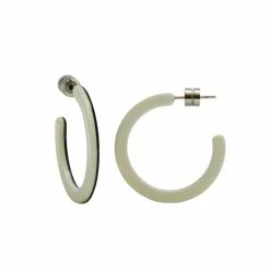 Machete Mini Hoops In Black & Ivory THE SPOTLIGHT