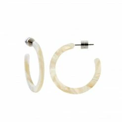 Machete Mini Hoops In Ivory Jewelry