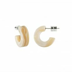 Machete Muse Hoops In Ivory