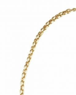 Machete Nautical Bead Necklace In Gold