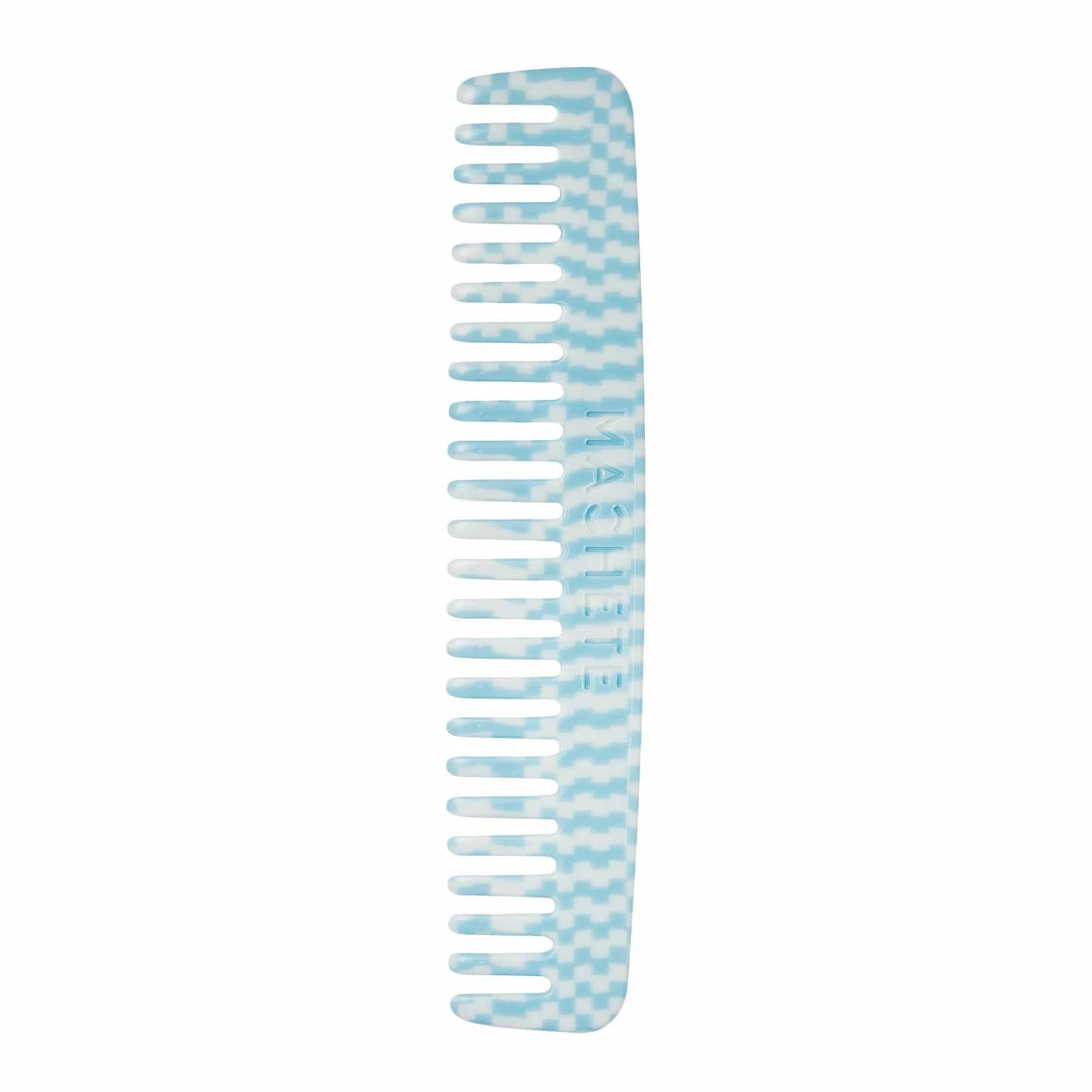 Machete Checker Mania No. 3 Comb In Blue Checker 3 Machete Checker Mania No. 3 Comb In Blue Checker