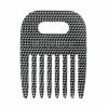 Machete No. 4 Comb In Black + Clear Combs