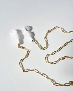 Machete Eyewear Chains Paperclip Sunglass + Mask Chain In Silver