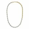 Machete Petite Coffee Bead Necklace In 3/4 Silver