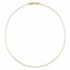 Machete Petite Oval Link Necklace In Gold Jewelry