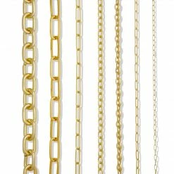 Machete Jewelry Petite Paperclip Chain Necklace In Silver