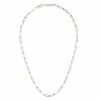 Machete Jewelry Petite Paperclip Chain Necklace In Silver