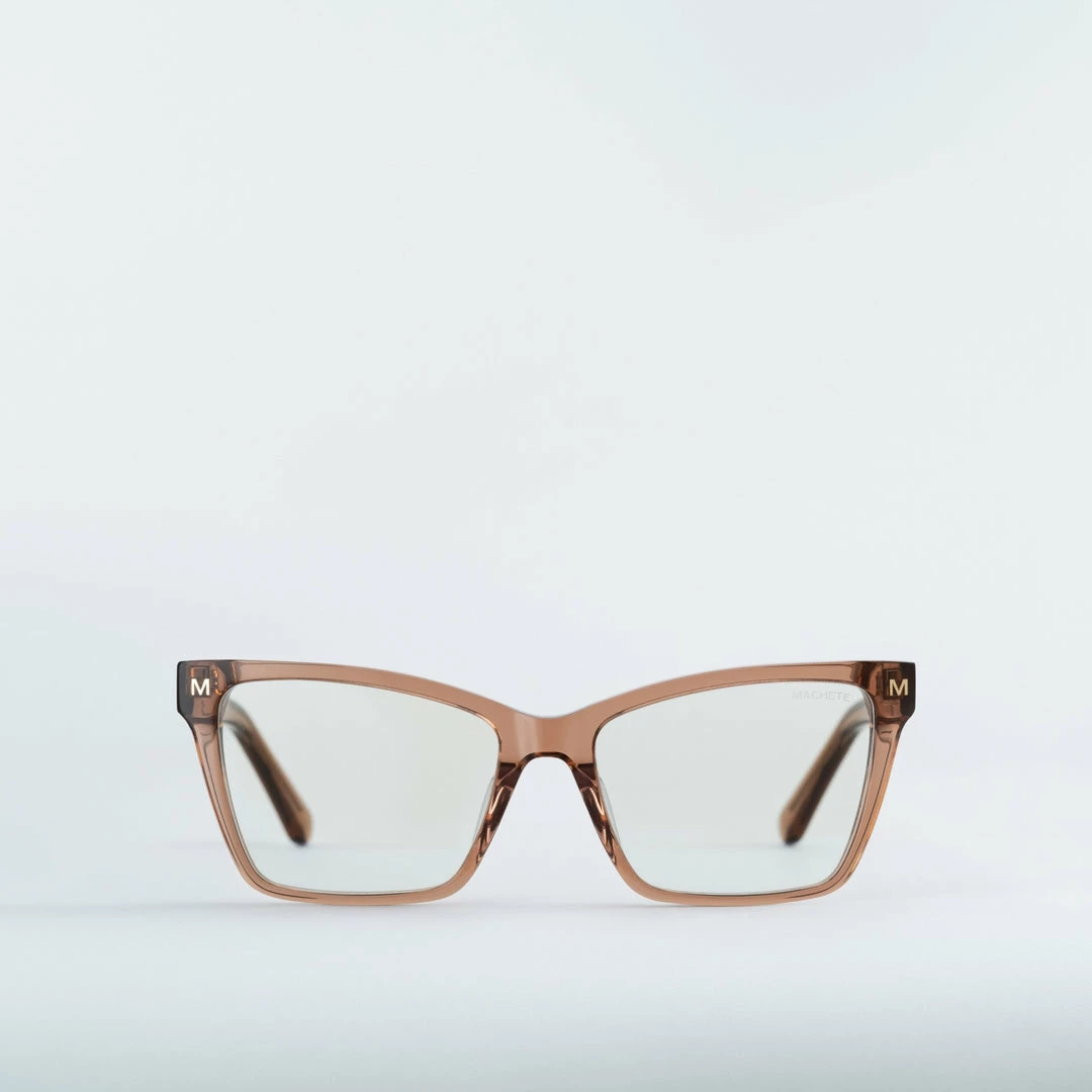 Machete THE SPOTLIGHT Sally - Optical Blue Light Frames In Hazel 3 Machete THE SPOTLIGHT Sally - Optical Blue Light Frames In Hazel