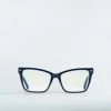 Machete Sally - Optical Blue Light Frames In Parisian Blue
