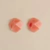 Machete Jewelry Sculpture Studs In Bright Pink