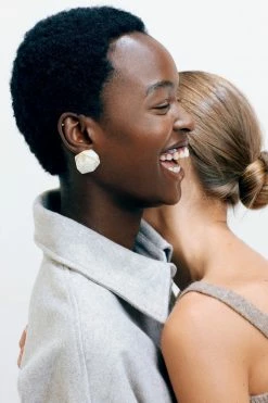 Machete Sculpture Studs In Stromanthe Jewelry