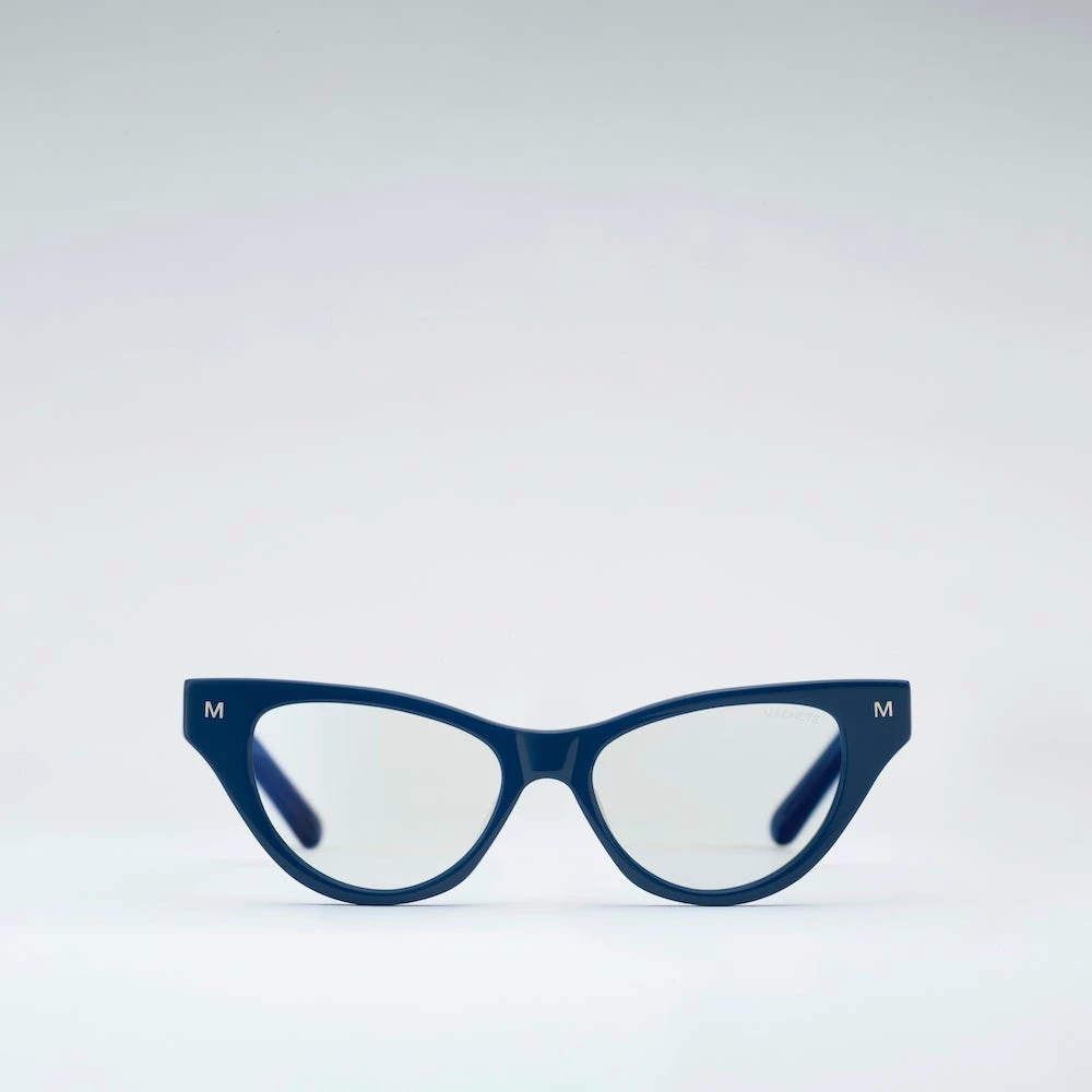 Machete Eyewear Suzy - Optical Blue Light Frames In Parisian Blue 3 Machete Eyewear Suzy - Optical Blue Light Frames In Parisian Blue