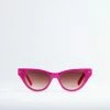 Machete Suzy Sunglasses In Neon Pink Eyewear